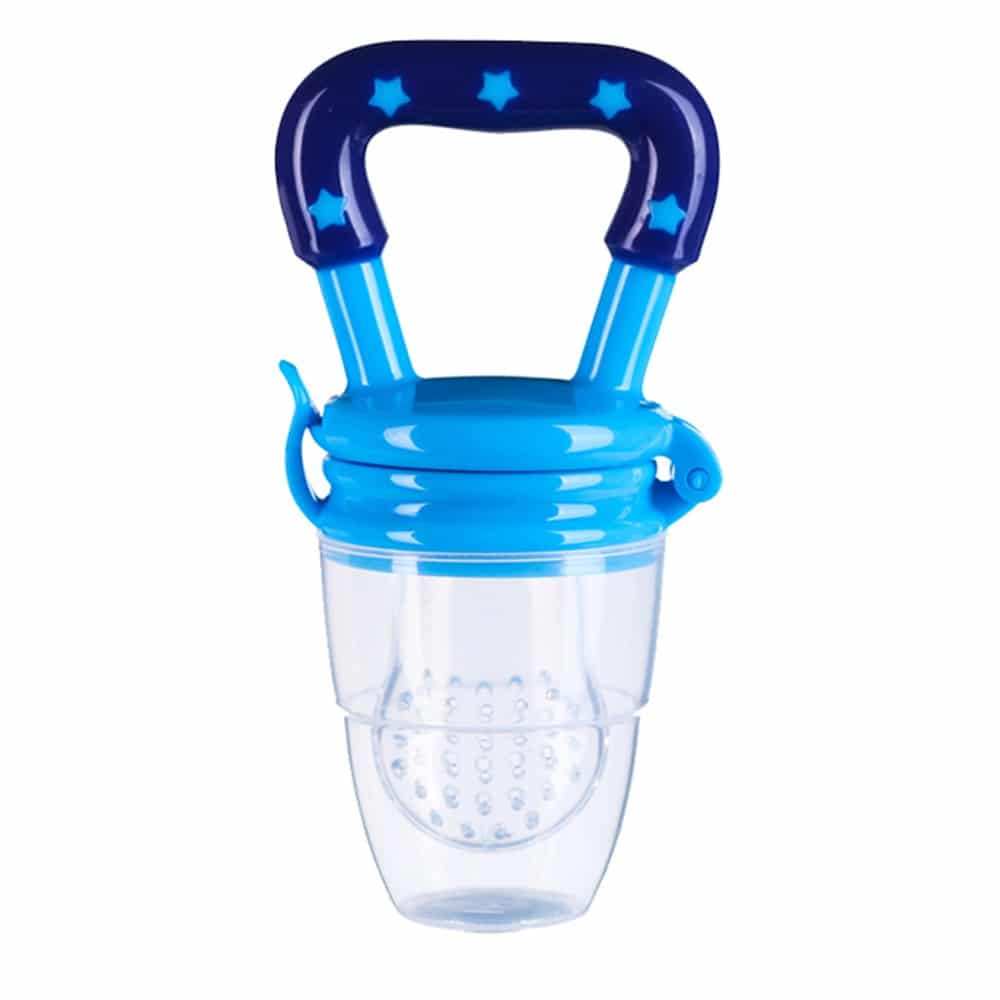 Suzeta classic star pentru fructe si legume, albastru